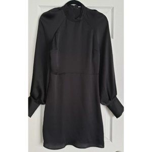 Beautiful Little Black Dress w/ Choker Collar and Taylor-made Detail by Express